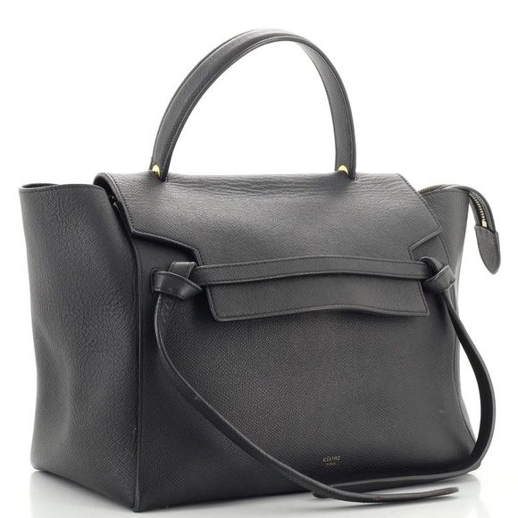 Celine Belt Bag Textured Leather Mini Black - Picture 3 of 10